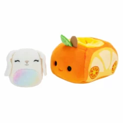 Squishville Plysjbamse M/ Kjøretøy (assortert) -RainBoCorns butikk 10054 17 248198 h62090134