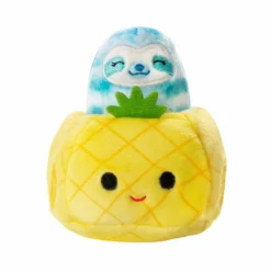 Squishville Plysjbamse M/ Kjøretøy (assortert) -RainBoCorns butikk 10054 18 248198 h62090134