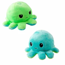 Vendbar Blekksprut - Grønn/Blå 20x40 Cm