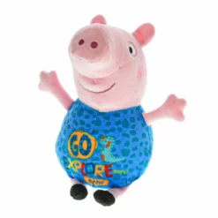Peppa Gris Plysjbamse 30cm - Georg 'Go Explore' Antrekk
