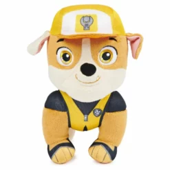 PAW Patrol Big Truck Pups Plysjbamse 15 Cm - Rubble