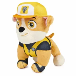 PAW Patrol Big Truck Pups Plysjbamse 15 Cm - Rubble -RainBoCorns butikk 118589 3 256274 h62090134