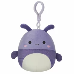 Squishmallows Plysj M/ Clips 9cm - Lilla Bille