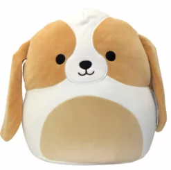 Squishmallows Plysjbamse 30cm - Basset Hunden Adela