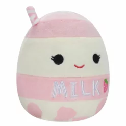 Squishmallows S7 Plysjbamse 13cm - Jordbæret Scarlet Og Melk -RainBoCorns butikk 230426 134459 123415 5 266382 h2982ce06