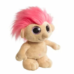 Molli Toys Plysjbamse - Troll 22 Cm Rosa