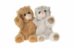 Molli Toys - Katt Plysj 14 Cm - Grå