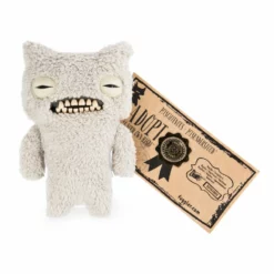 Fuggler Funny Ugly Monster - Munch Fuzzy Grey Plysj Figur 20 Cm -RainBoCorns butikk 81573 3 198854 h4613d8a9