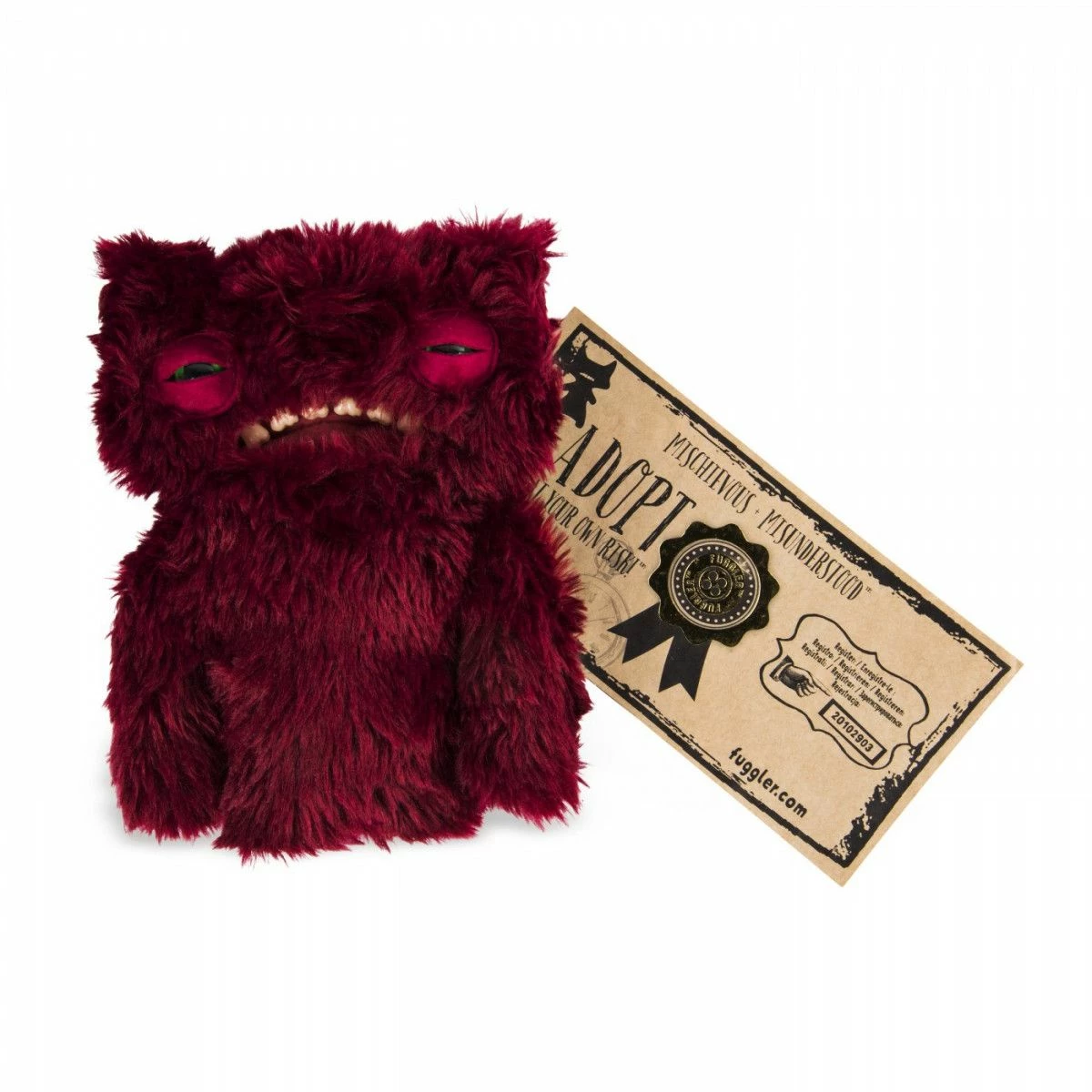 Fuggler Funny Ugly Monster - Wide-eyed Weirdo Plysj Figur 20 Cm 3 Fuggler Funny Ugly Monster - Wide-eyed Weirdo Plysj Figur 20 Cm - Bilde 3