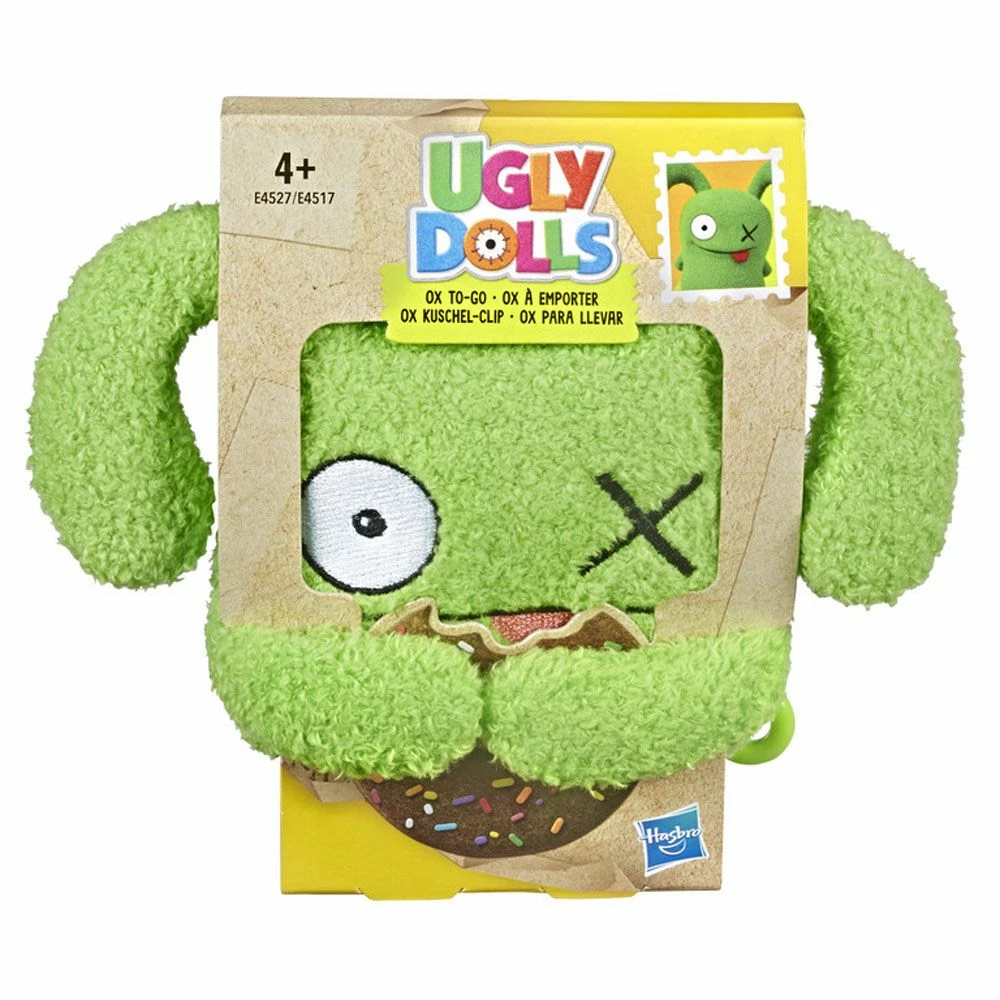 UglyDolls Plysj Nøkkelring- Ox 2 UglyDolls Plysj Nøkkelring- Ox - Bilde 2