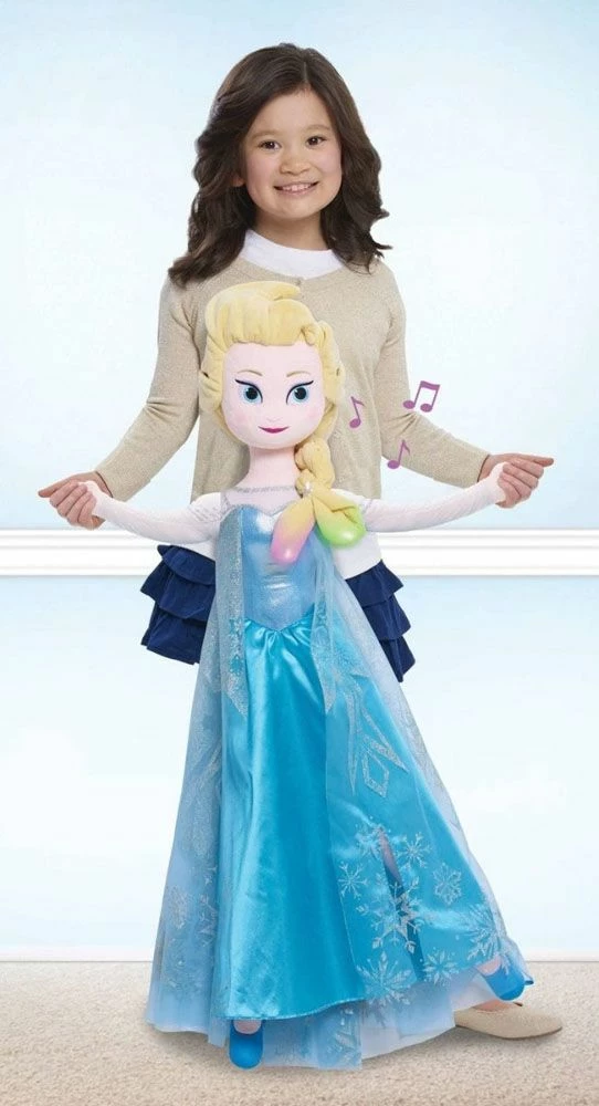 Disney Frost 2 Syngende Elsa - Plysj Dukke Som Måler Hele 80cm 1 Disney Frost 2 Syngende Elsa - Plysj Dukke Som Måler Hele 80cm