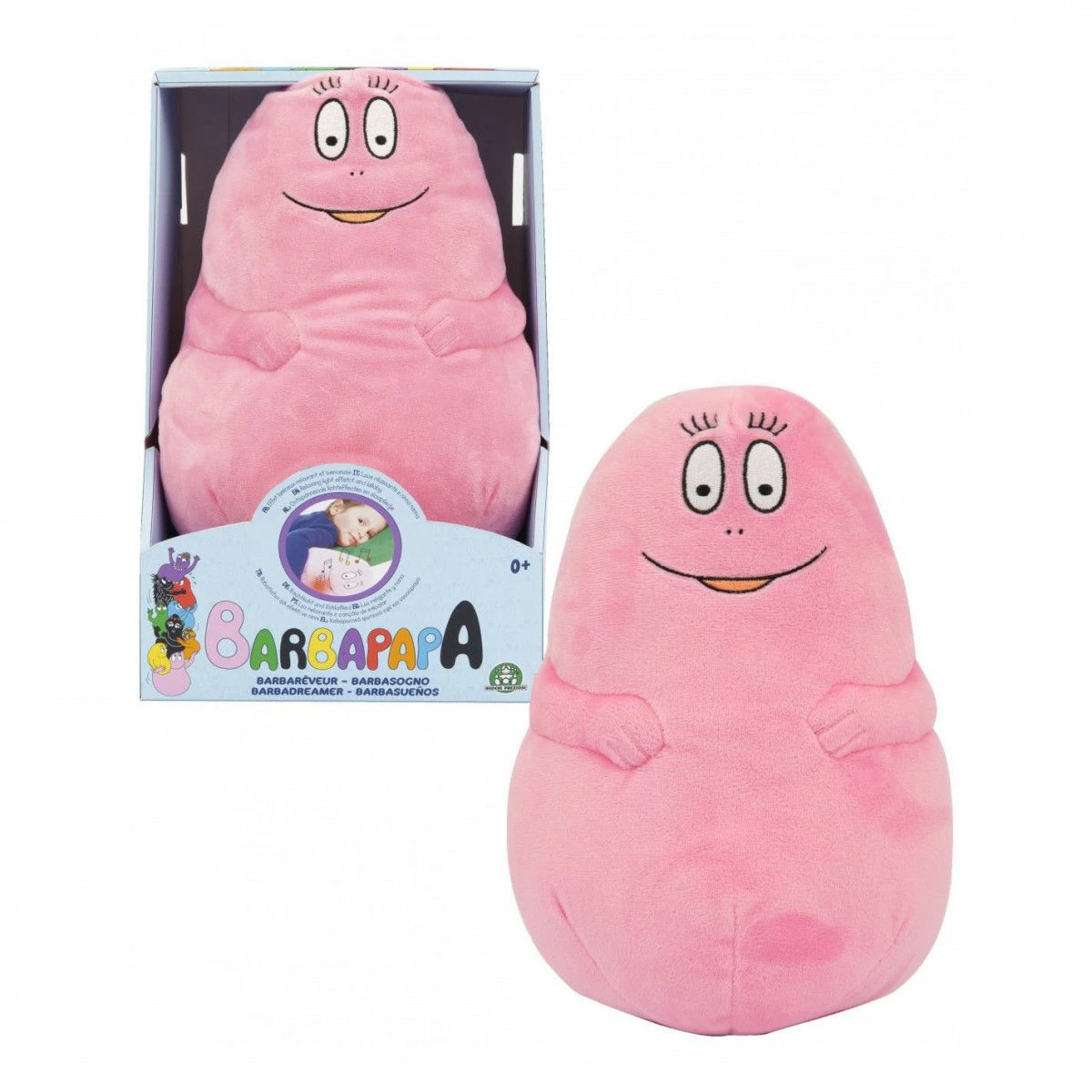 Barbapapa Plysj Med Musikk Og Lyd - 25cm 1 Barbapapa Plysj Med Musikk Og Lyd - 25cm