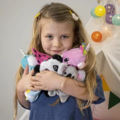 Zipstas Minisekk Med Plysjbamse - Melon -RainBoCorns butikk img 4799 kopi 169569 h1244288b