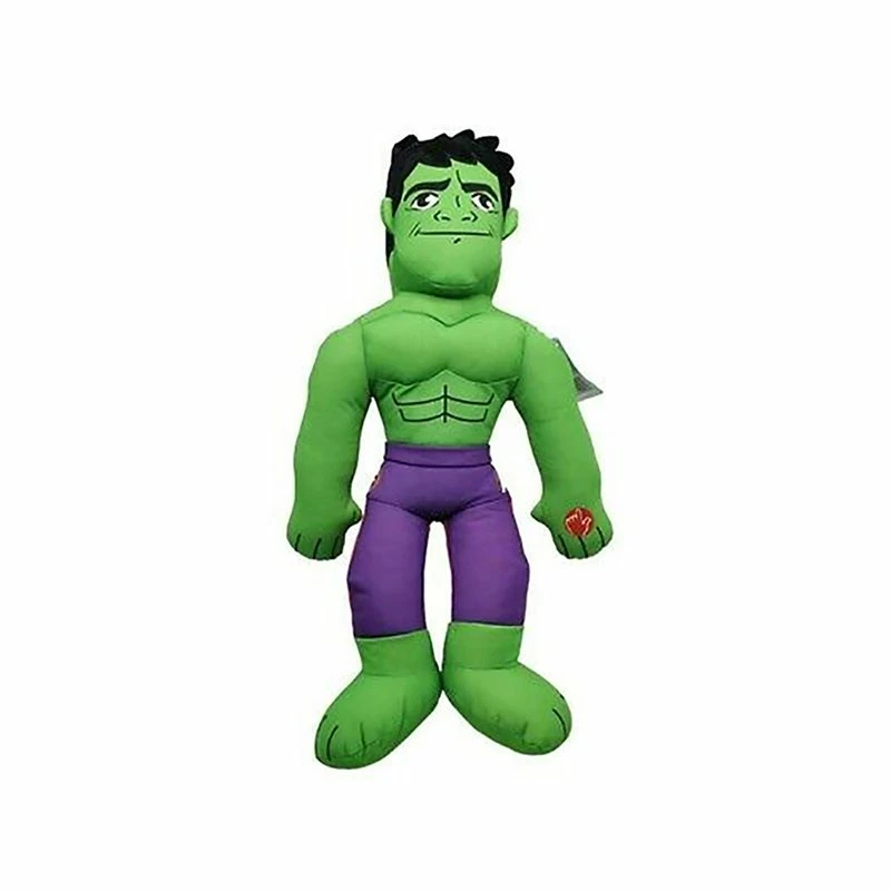 Marvel Super Hero Adventures Plysjbamse 50 Cm - Hulk 1 Marvel Super Hero Adventures Plysjbamse 50 Cm - Hulk