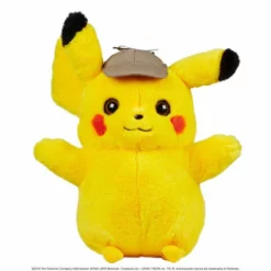 Pokémon Movie Plysj, 40 Cm - Det. Pikachu