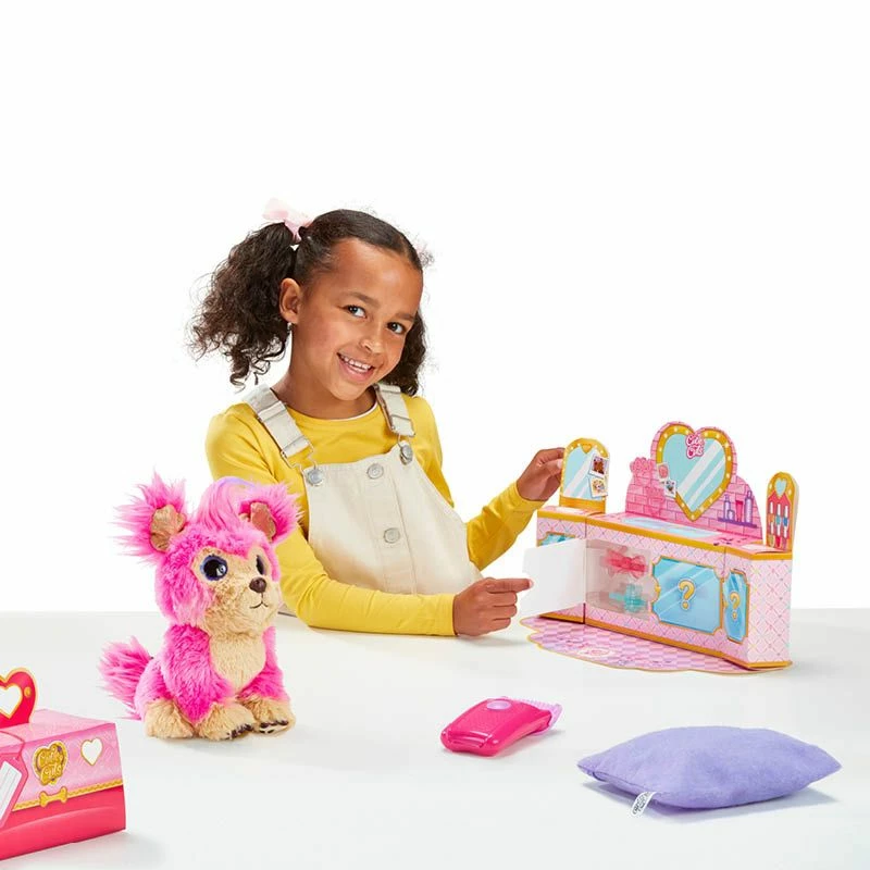 Scruff A Luvs Cutie Cuts - Rosa Hund 3 Scruff A Luvs Cutie Cuts - Rosa Hund - Bilde 3