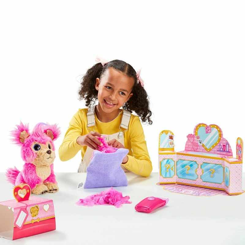 Scruff A Luvs Cutie Cuts - Rosa Hund 6 Scruff A Luvs Cutie Cuts - Rosa Hund - Bilde 6